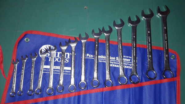 ขายประแจแหวนข้างปากตาย8-24 SUNNY TOOLS. งานเก่าเก็บไต้หวัน