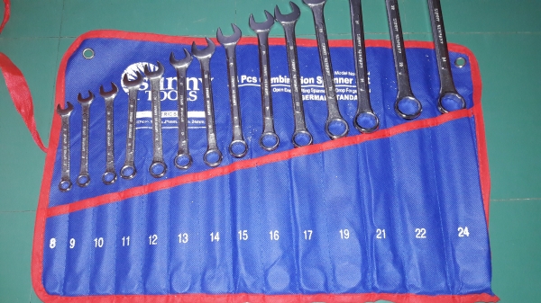 ขายประแจแหวนข้างปากตาย8-24 SUNNY TOOLS. งานเก่าเก็บไต้หวัน