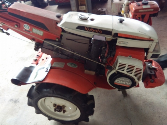 รภไถเดินตามคูโบต้าเบนซิลตัวไม่มี โรตารี่มาครับ สภาพสวยกริ๊บ 7.5 HP