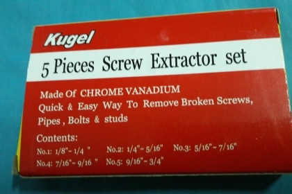 ขายชุดดอกถอนเกลียวซ้ายKUGEL