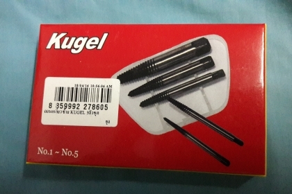 ขายชุดดอกถอนเกลียวซ้ายKUGEL