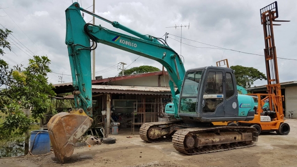 ขายด่วนรถแบคโฮKOBELCO-SK120-5มาร์คไฟร์ซูปเปอร์ระบบลายหัวกะแทกรถนอกเพิ่งนำเข้ามายังไม่เคยใช้งานในเมืองไทยเลย