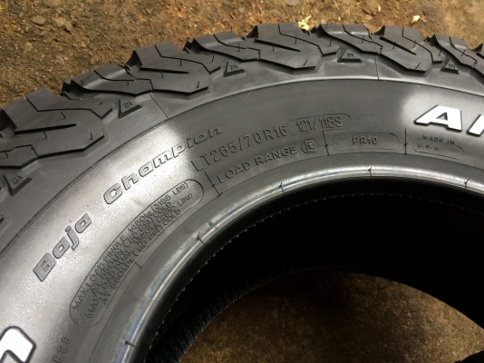 ยางใหม่ปี16 BF Goodrich KO2 265 70 r16 ยางใหม่ปี16 BF Goodrich KO2 265 70 r16