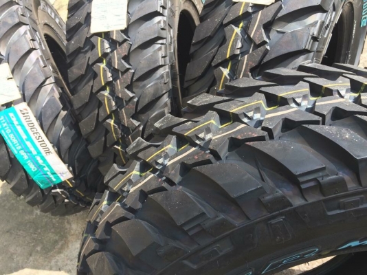 ยางใหม่ Bridgestone Dueler Mud-Terrain 31นิ้ว ขอบ15 ยางใหม่ Bridgestone Dueler Mud-Terrain 31นิ้ว ขอบ15