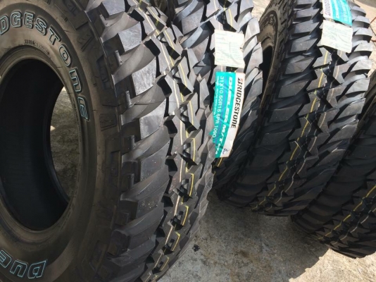 ยางใหม่ Bridgestone Dueler Mud-Terrain 31นิ้ว ขอบ15 ยางใหม่ Bridgestone Dueler Mud-Terrain 31นิ้ว ขอบ15