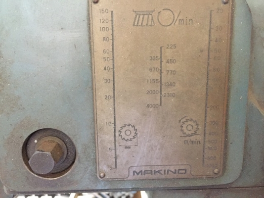 ขายเครื่องมิลลิ่ง Makino
