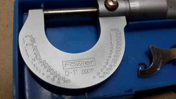 ไมโครมิเตอร์งานเก่า Fowler made in Japan