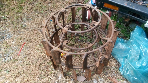 โรตารีตราช้างพร้อมยอยและล้อกันจม