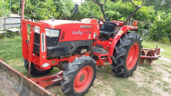 ขายรถไถkubota l4508 ดันหน้าผานหลัง ทำงาน1,214ชม. สภาพสวย เอกสารเล่มทะเบียนครบ พร้อมใช้งาน