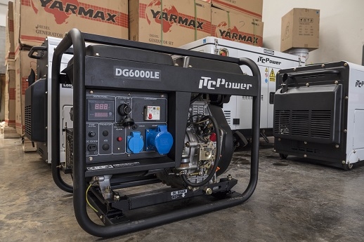 เครื่องปั่นไฟ ขนาด 5KW 230V 1 เฟส รับประกันสินค้า1ปี