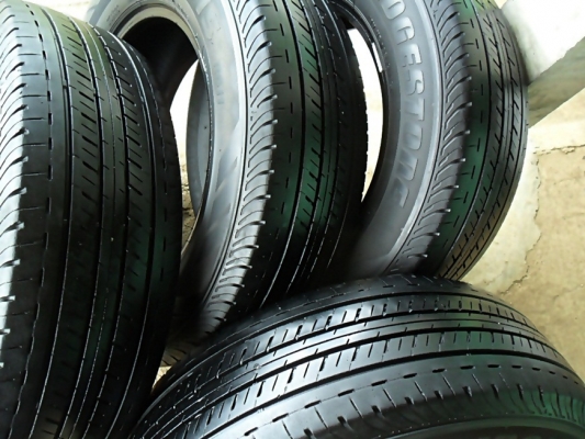ยางกระบะ16 บริดสโตน215-65-R16 ลงพื้นปี14 (4เส้น3,400)