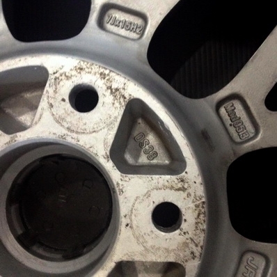 แท้ 5รู114 ลาย BBS ขอบ 15นิ้ว กว้าง 7 ET38