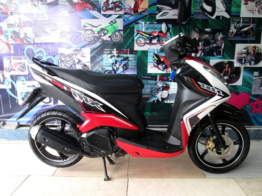 MIO 125 i MX ตัวท็อปล้อแมกซ์ ลายใหม่ล่าสุด สีขาวแดง ระบบหัวฉีดอัจฉริยะ YMJET-FI ประหยัดน้ำมันขั้นเทพ  แถม 3 รายการ 32900