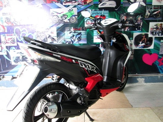 MIO 125 i MX ตัวท็อปล้อแมกซ์ ลายใหม่ล่าสุด สีขาวแดง ระบบหัวฉีดอัจฉริยะ YMJET-FI ประหยัดน้ำมันขั้นเทพ  แถม 3 รายการ 32900
