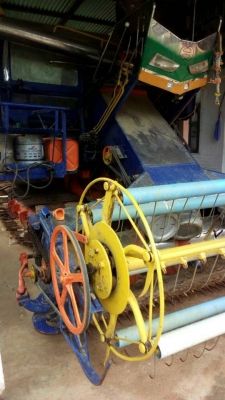 ขายรถเกี่ยวข้าว ไทยเจริญเครื่องHINO JO8Cเทอร์โบ235ตัวเดิน10 ปั้มไดกิ้น22 อุ้ม สภาพเกี่ยวทุกปี