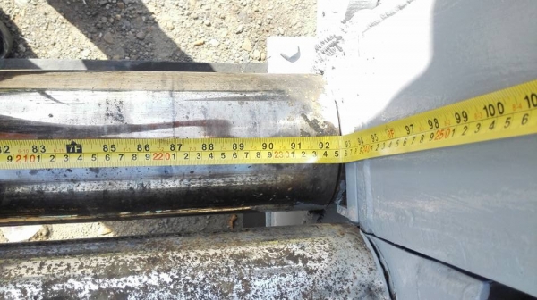 ** SOLD ** ม้วนเหล็กแผ่นประกอบใหม่ 7 ฟุต 210 cm เพลาตันม้วนหนา 6 mm. เครื่องประกอบใหม่ยังไม่เคยใช้งานมาเทสได้!!