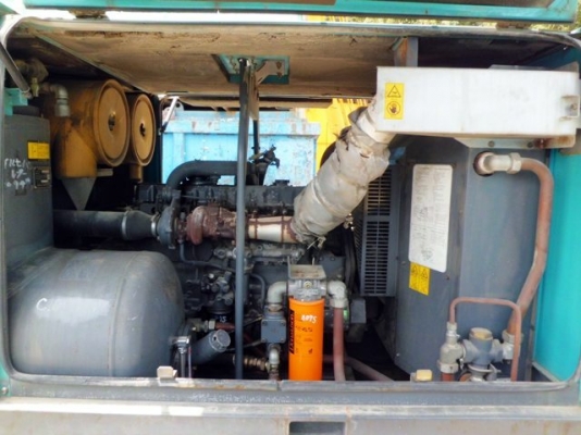 ถึงไทยเร็วๆ จองได้เลยครับ ปั้มลม Airman PDS530S สภาพแท้ๆ ลม 11 บาร์ 530 CFM