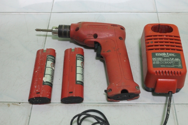 สว่านไขควงไร้สาย Maktec รุ่น MT067SK2 (7.2V) พร้อมใช้งานครับ