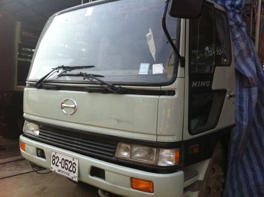 ขายรถบรรทุก 6 ล้อ (ดั้ม-อลูมิเนียม) HINO (รถห้าง) เครื่อง 195 แรง รถห้างแท้ กำลังต่อตั้มอลูมิเนียมใหม่ ทะเบียนพร้อมโอน