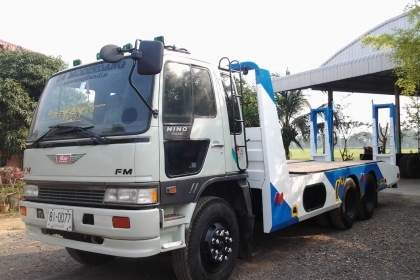 FM 3 H 195 Hp เทรลเลอร์บรรทุกรถเกี่ยวข้าวงามๆใหม่ๆมาแล้ว (ทีมงานรถคุณภาพ)