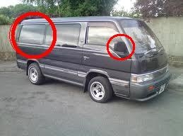 ขายกระจกมองข้างไฟฟ้า NISSAN URVAN พร้อมส่ง