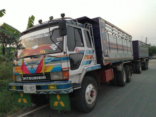 ขาย พ่วงแม่ลูก MITSU FUSO 527 6D16 TURBO