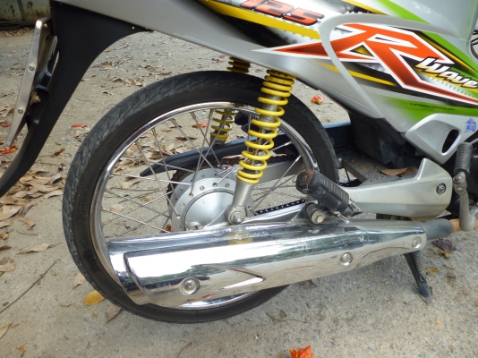 wave 125 startมือ สีเขียว-เทา ปี49 ภาษีเต็ม