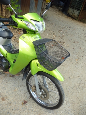 wave 125 startมือ สีเขียว-เทา ปี49 ภาษีเต็ม