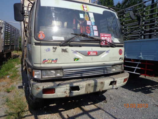 HINO FL3H รถห้าง 10 ล้อ 1 เพลา ยาวพิเศษ 7.50 ม. เครื่อง 195 แรงม้า HO7D พวงมาลัยพาวเวอร์ เบรคทิฟฟี่ 