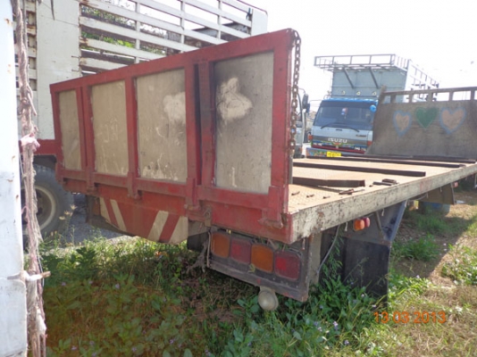 กระบะพื้นเรียบ ยาว 7.50 ม. ใส่สิบล้อ HINO FL1J ตามสถาพ กระบะพื้นเรียบ ยาว 7.50 ม. ใส่สิบล้อ HINO FL1J ตามสถาพ