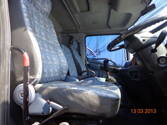 HINO MEGA FM1J รถห้าง ดรั๊ม 2 เพลา เครื่อง 260 แรงม้า JO8C TURBO INTER COOLER เกียร์ FULLER พวงมาลัย