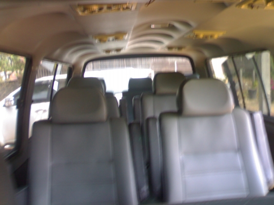 ขายรถตู้หัวจรวด เครื่อง2000 ปี95 รถสวยมากๆ