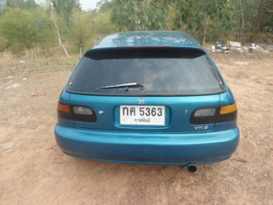 1995 HONDA, CIVICติดแก๊ชแล้ว สามดอปี38ไฟฟ้าเครืองVTECสวยๆถูกๆ