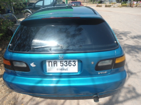 1995 HONDA, CIVICติดแก๊ชแล้ว สามดอปี38ไฟฟ้าเครืองVTECสวยๆถูกๆ