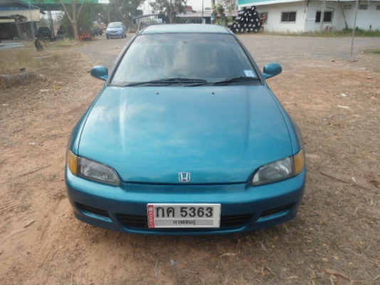 1995 HONDA, CIVICติดแก๊ชแล้ว สามดอปี38ไฟฟ้าเครืองVTECสวยๆถูกๆ