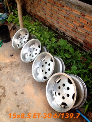 ขายล้อ Yachiyoda ขอบ 15x8.5 ออฟ-30 ใส่ 6/139.7 สภาพเดิม ออฟลึกๆ *6500 บาทครับ ขายล้อ Yachiyoda ขอบ 15x8.5 ออฟ-30 ใส่ 6/139.7 สภาพเดิม ออฟลึกๆ *6500 บาทครับ