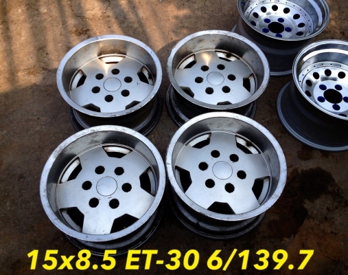 ขายล้อ Yachiyoda ขอบ 15x8.5 ออฟ-30 ใส่ 6/139.7 สภาพเดิม ออฟลึกๆ *6500 บาทครับ