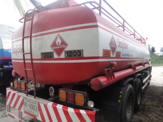 รถ 10 ล้อบรรทุกน้ำมัน ISUZU FVM33M เครื่อง 6HH1 ถัง 15000 ลิตร รถสวยพร้อมใช้