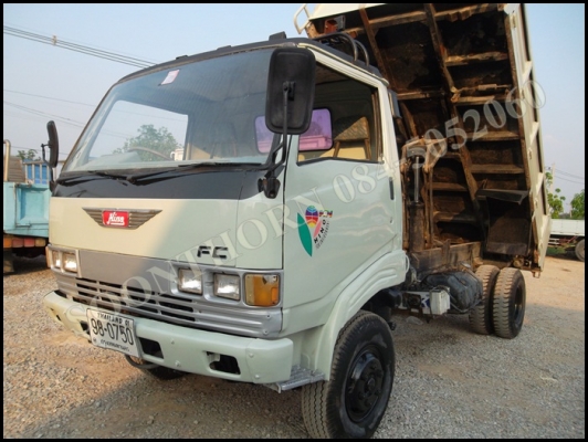 ขายด่วน รถบรรทุก 6 ล้อ HINO FC172 (HO7C)185  แรง กระบะดั้ม สภาพพร้อมใช้ ราคาสุดคุ้ม