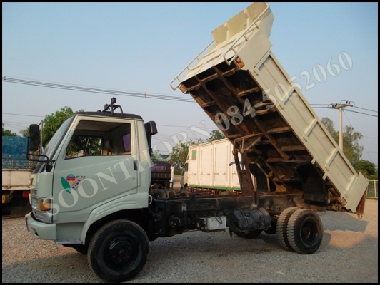 ขายด่วน รถบรรทุก 6 ล้อ HINO FC172 (HO7C)185  แรง กระบะดั้ม สภาพพร้อมใช้ ราคาสุดคุ้ม