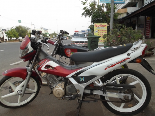 ขาย Raider 125 เดิมๆ มีทะเบียนพร้อมชุดโอน 081-8761279 คุณตี๋