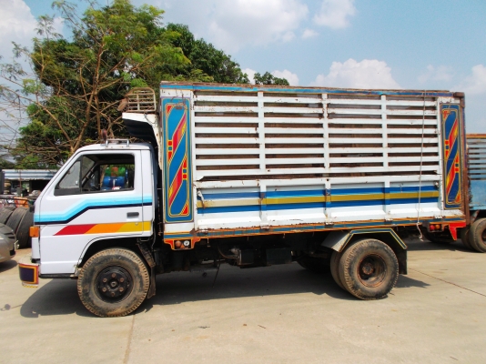 ขายด่วนรถ6ล้อกลาง115ดรั้มเกษตรยาว4.20ม