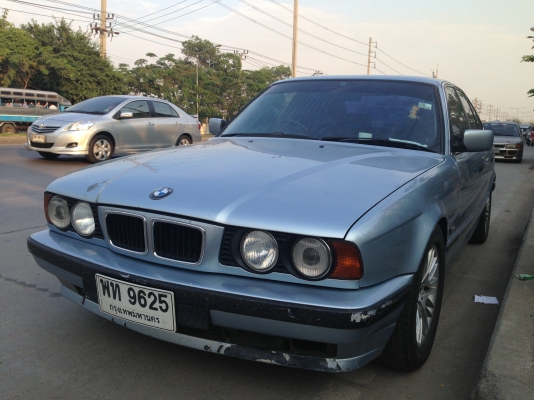 ขาย BMW 525i ราคาถูกเครื่องดีมาก ติดแก๊สแล้ว รถปี97