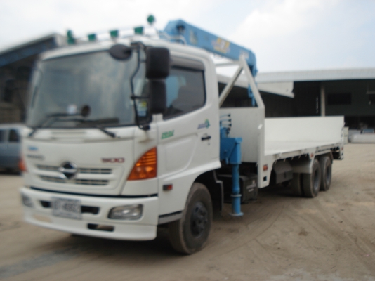HINO 10 ล้อเล็ก ติดเครน 3 ตัน