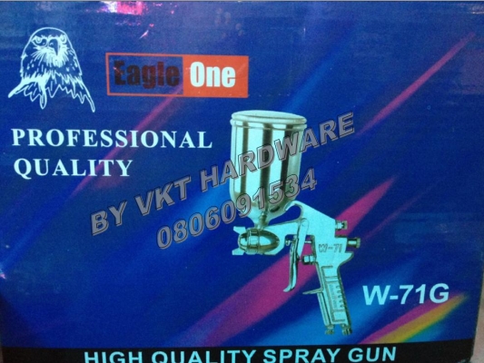 กาพ่นสี กาหงาย Eagle One # W-71G กาหงาย-(บน) 400ml