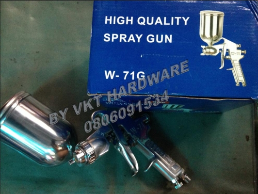 กาพ่นสี กาหงาย Eagle One # W-71G กาหงาย-(บน) 400ml