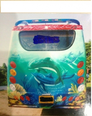 สนใจเปลี่ยนรถบัส 12 m. Nissan 6 ล้อ พัดลม สภาพดี พร้อมใช้