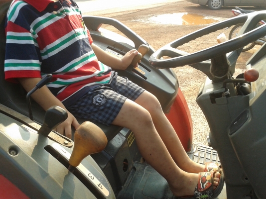 YANMAR รถไถ35 แรง ใบดันกะผาน5