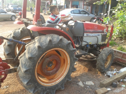 YANMAR รถไถ35 แรง ใบดันกะผาน5