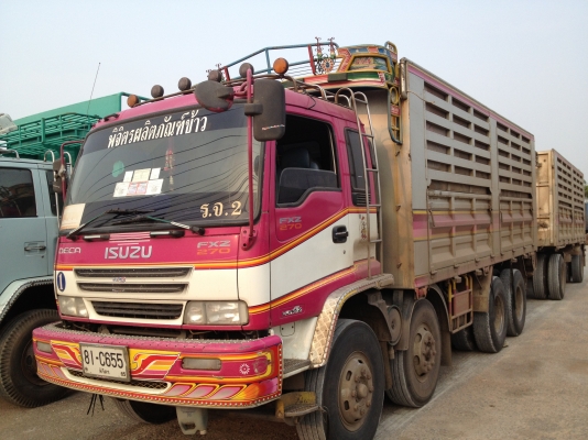 รถอีซูซุ เดก้า 270 แรง แม่ลูกไม่ดั๊ม สภาพดี ยางดี ทุกเส้น คอกเกษตร